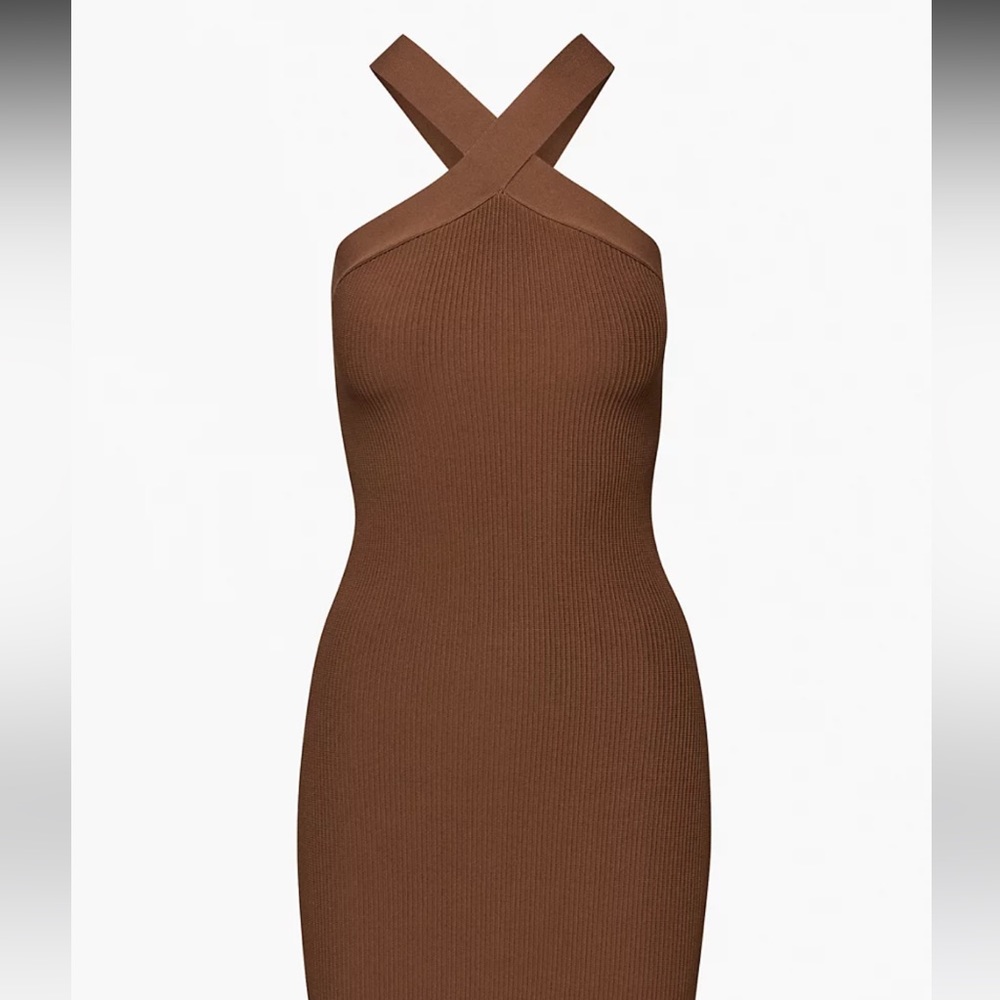 NWT Aritzia Sculpt Knit Criss Cross Dress